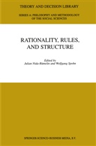 Julia Nida-Rümelin, Julian Nida-Rümelin, SPOHN, Spohn, W. Spohn, Wolfgang Spohn - Rationality, Rules, and Structure