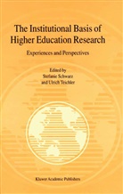 Stefani Schwarz, Stefanie Schwarz, Teichler, Teichler, Ulrich Teichler - The Institutional Basis of Higher Education Research