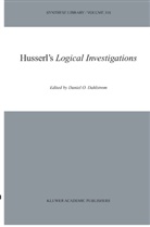 Daniel O. Dahlstrom, Danie O Dahlstrom, Daniel O Dahlstrom - Husserl's Logical Investigations