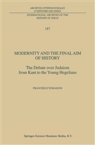 F Tomasoni, F. Tomasoni, Francesco Tomasoni - Modernity and the Final Aim of History