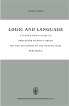 H Kazemier, B H Kazemier, B. H. Kazemier, B.H. Kazemier, Vuysje, Vuysje... - Logic and Language