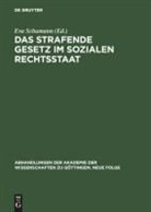 Ev Schumann, Eva Schumann - Das strafende Gesetz im sozialen Rechtsstaat