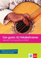 Con gusto - Niveau.A2: Vokabeltrainer, m. 2 Audio-CDs u. CD-ROM