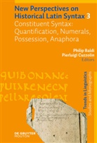 Nut, Nuti, Pieroni et al, Vill, VILLA, Phili Baldi... - New Perspectives on Historical Latin Syntax - Volume 3: Constituent Syntax: Quantification, Numerals, Possession, Anaphora