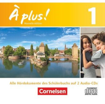 À plus! Nouvelle édition - 1: À plus ! - Französisch als 1. und 2. Fremdsprache - Ausgabe 2012 - Band 1 (Audio book) - Audio-CDs - Inhaltlich identisch mit 023339-7