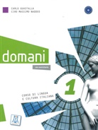 Carlo Guastalla, Ciro Massimo Naddeo - domani - Bd.1: Kurs- und Arbeitsbuch, m. DVD-ROM