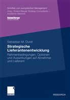 Sebastian Durst, Sebastian M. Durst - Strategische Lieferantenentwicklung