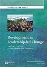 Matt Andrews, Matthew Andrews, Matthew/ Mcconnell Andrews, Jesse McConnell, Alison Wescott - Development As Leadership-led Change
