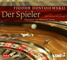 Fjodor Dostojewskij, Fjodor M Dostojewskij, Fjodor M. Dostojewskij, Michael Rotschopf - Der Spieler, 5 Audio-CDs (Hörbuch)