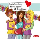 Bianka Minte-König, Gwyneth Minte - Herzklopfen & Kussfinale, 2 Audio-CDs (Audio book)