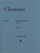 Muzio Clementi, Ernst-Günter Heinemann - Muzio Clementi - Sechs Klaviersonatinen op. 36