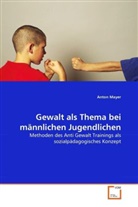 Anton Mayer - Gewalt als Thema bei männlichen Jugendlichen