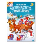 Christian Habicht, Andreas Trötsch - Mein bunter Weihnachts-Bastelblock, m. Adventskalender