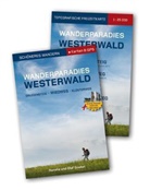Olaf Goebel, Renate Goebel, Uwe SchÃ¶llkopf, Uw Schoellkopf, Uwe Schöllkopf - Wanderparadies Westerwald - Start-Set mit Buch, Karte 1: 25 000 und Gürteltasche. Druidensteig, Klosterweg, Wiedweg. Drei neue zertifizierte Wege im Westerwald. Mit Karten, Höhenprofilen, GPS-Daten