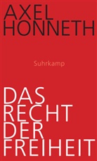 Axel Honneth - Das Recht der Freiheit