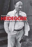 Emmanuel Faye, Emmanuel/ Smith Faye, Faye Emmanuel - Heidegger