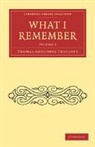 Thomas Adolphus Trollope, Trollope Thomas Adolphus - What I Remember