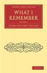 Thomas Adolphus Trollope, Trollope Thomas Adolphus - What I Remember