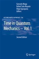 Í. L. Egusquiza, Inigo Egusquiza, R. Sala Mayato, Gonzalo Muga, J. G. Muga, Sala Mayato... - Time in Quantum Mechanics