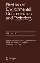 Francis A. Gunther, M Whitacre, M Whitacre, Georg Ware, George Ware, George W. Ware... - Reviews of Environmental Contamination and Toxicology 190