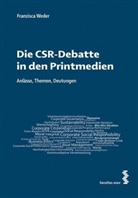 Franzisca Weder - Die CSR-Debatte in den Printmedien