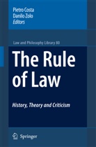 Pietr Costa, Pietro Costa, Zolo, Zolo, Danilo Zolo - The Rule of Law History, Theory and Criticism