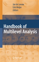H. Goldstein, Jan de Deleeuw, Ja Deleeuw, Jan Deleeuw, Jan De Leeuw, Meijer... - Handbook of  Multilevel Analysis