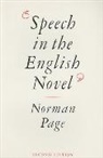 Norman Page, Professor Norman Page - Speech in the English Novel