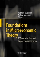 Matthew O. Jackson, Mclennan, McLennan, Andrew McLennan, Matthe O Jackson, Matthew O Jackson - Foundations in Microeconomic Theory