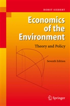 Horst Siebert - Economics of the Environment