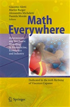 G. Aletti, Marti Burger, Martin Burger, Alessandra Micheletti, Alessandra Micheletti et al, Daniela Morale - Math Everywhere