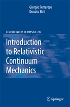 Donato Bini, Giorgi Ferrarese, Giorgio Ferrarese, D. Bini, G. Ferrarese - Introduction to Relativistic Continuum Mechanics
