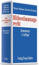 Fittin, Kar Fitting, Wissmann, Hellmut Wißmann, Helmut Wissmann, Wlotzk... - Mitbestimmungsrecht (MitbestR), Kommentar