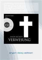 Simon Beckett, Johannes Steck - Verwesung, 1 Audio-CD, (Hörbuch)
