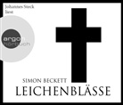 Simon Beckett, Johannes Steck - Leichenblässe, 6 Audio-CDs (Hörbuch)