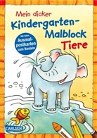 Eva Muszynski, Eva Muszynski - Mein dicker Kindergarten-Malblock Tiere