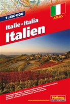 Hallwag Kümmerly+Frey AG, Hallwa Kümmerly+Frey AG - Italie - Italia - Italien: Atlas 1:250 000