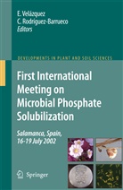 Rodriguez-Barrueco, Rodriguez-Barrueco, C. Rodriguez-Barrueco, Velazquez, E Velazquez, E. Velazquez - First International Meeting on Microbial Phosphate Solubilization