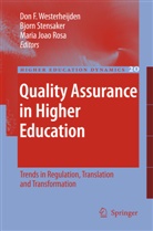 Maria Joao Rosa, Maria J. Rosa, Maria Joao Rosa, Maria João Rosa, Bjor Stensaker, Bjorn Stensaker... - Quality Assurance in Higher Education