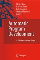 Olivier Danvy, Frit Henglein, Fritz Henglein, Harry Mairson, Harry Mairson et al, Alberto Pettorossi - Automatic Program Development