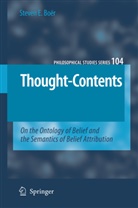 Steven E Boër, Steven E. Boër - Thought-Contents
