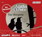 Agatha Christie, Hans Paetsch, Gustl Weishappel, Gustl Weishappl, Elmar Wepper - Vier Hörspiele, 4 Audio-CDs (Hörbuch)