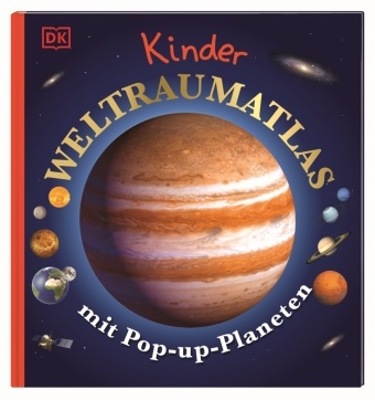 Marie Greenwood - Kinder-Weltraumatlas mit Pop-up-Planeten - Pop-up Buch mit 3D-Modell, Ausziehtafeln, Quizfragen und spannenden Infos. Für Kinder ab 6 Jahren