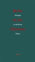 Katja Lange-MÃ¼ller, Katja Lange-Müller, Detle Bluhm, Detlef Bluhm, Nitsche, Rainer Nitsche - Berlin ist das Allerletzte