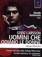 Stieg Larsson, Claudio Santamaria - Uomini che odiano le donne, 2 MP3-CDs (Hörbuch)