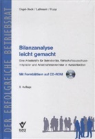 Engel-Boc, Jürgen Engel-Bock, Lassman, Nikola Lassmann, Nikolai Lassmann, Rupp... - Bilanzanalyse leicht gemacht, m. CD-ROM