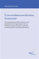 Prieto Sánchez, Raúl Sánchez Prieto - Unternehmenswebseiten kontrastiv