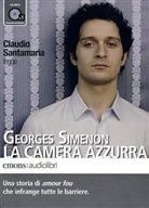Georges Simenon, Claudia Santamaria, Claudio Santamaria - La camera azzurra, 1 MP3-CD (Livre audio)