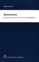 Roger Groner - Beweisrecht