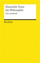 Jona Pfister, Jonas Pfister - Klassische Texte der Philosophie. Ein Lesebuch